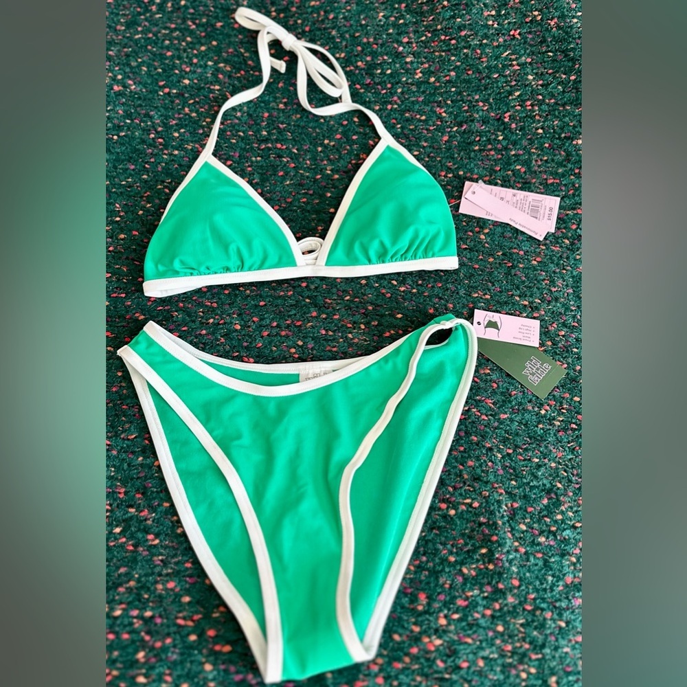 ‼️RARE‼️🎸Wild Fable🎸🔥NWT🔥Retro Bikini— S Bottom/ M Top